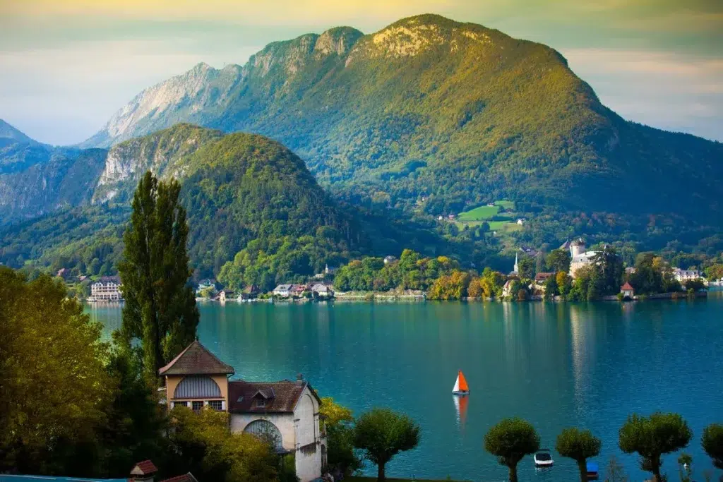 lac d'Annecy vue de Talloires