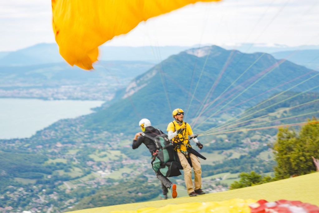 Parapente à Annecy : activités aériennes à sensations en haute-Savoie
